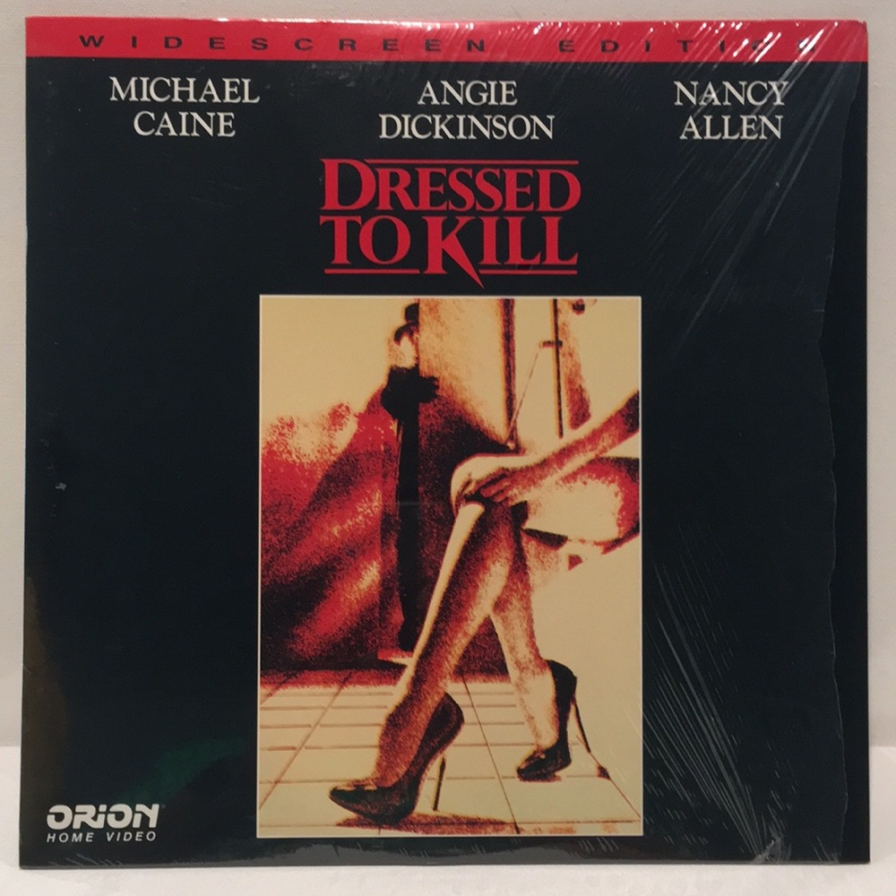 Orion Home Video Widescreen Edition “DRESS TO KILL”.